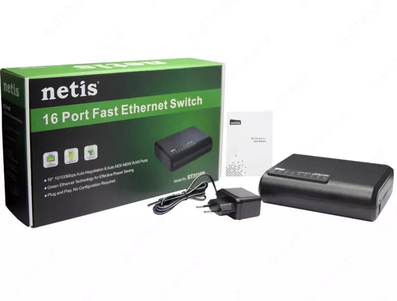 Коммутатор Netis ST3116P — 3