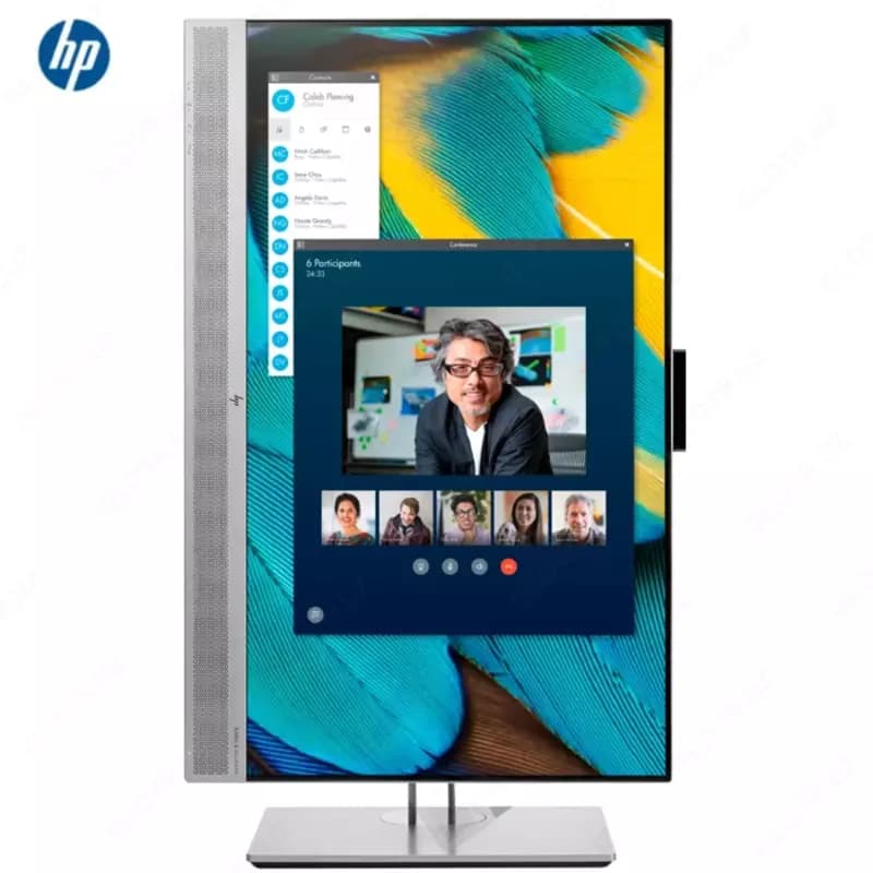 Монитор HP - 27” EliteDisplay E273m Monitor, IPS, HDMI, 5mc, web camera, audio, FHD (1920x1080), Silver — 3