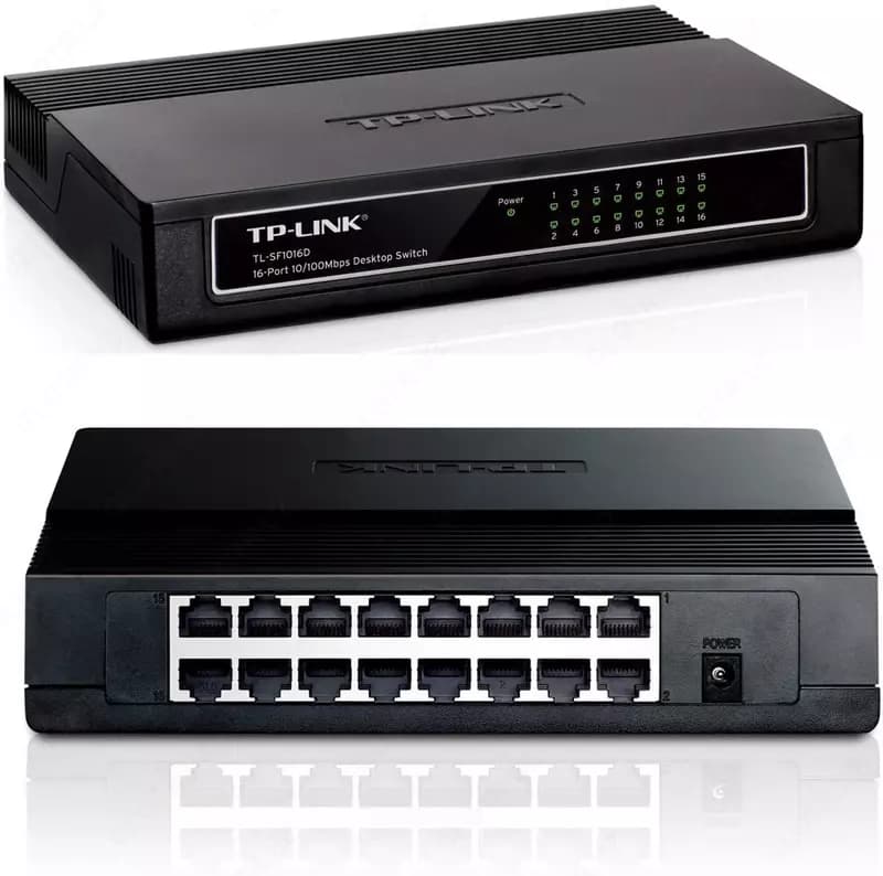 TL-SF1016DS 16-Port 10/100 Mbps Switch — 1