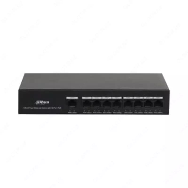 8-ми портовый коммутатор DAHUA DH-PFS3009-8ET-65 ( 8-Poe коммутаторы-SWITCH) — 1