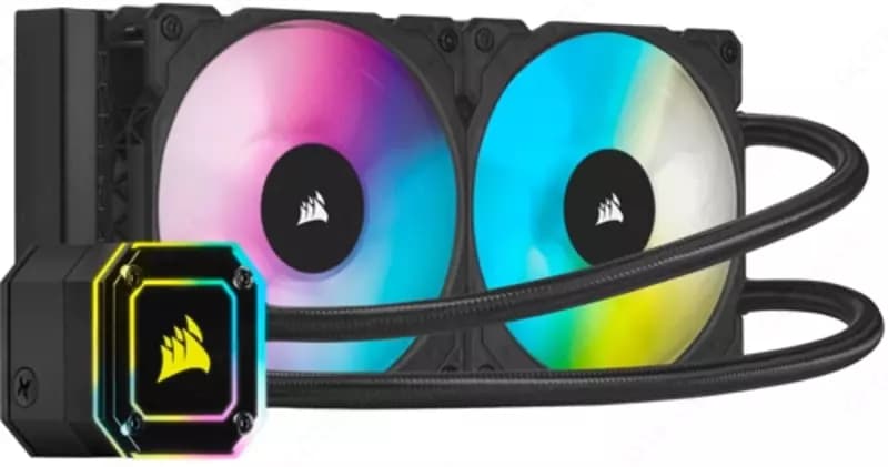 Система охлаждения Corsair iCUE H115i Elite Capellix 280mm (LGA1700) — 1