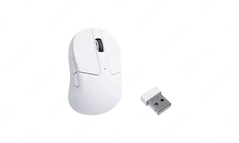 Мышь Keychron M4 BT/WL/USB-A/USB-C, 4K, белый M4-A5 — 2