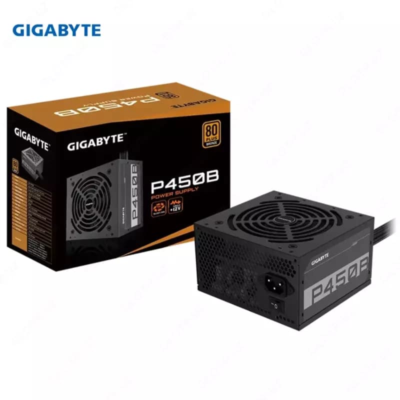 Блок питания Gigabyte P450B 450W, 120mm, 80 Plus Bronze, ATX Power Supply — 5