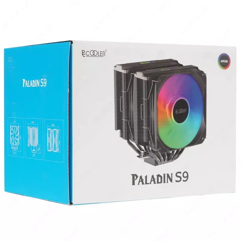Кулер для процессора (воздушный) ”PCCooler” PALADIN S9 B (Арт. - 09282) — 4