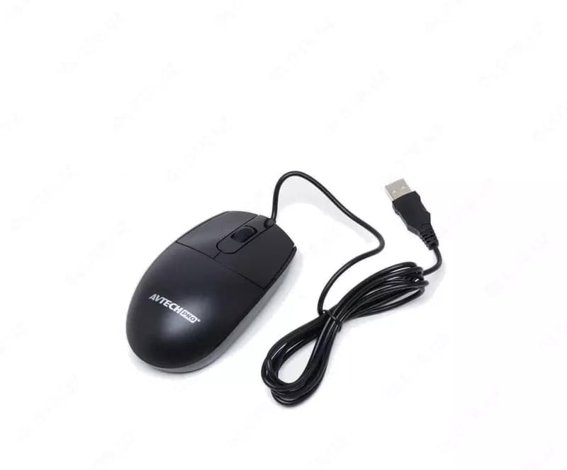 Компьютерная клавиатура и мышь (проводная) ”Avtech” AVT PRO C302, USB (Арт. - 22057) Black — 3