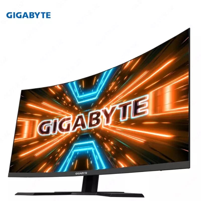 Монитор Gigabyte - 32” G32QC-EK Curved Gaming Monitor, VA, 165hz, 1mc, QHD (2560x1440), 2K, HDMI, DisplayPort, KVM, USB, Black — 5