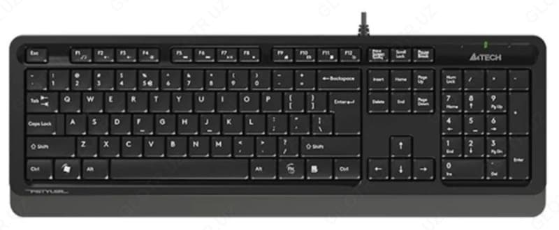 Клавиатура A4 Fstyler FK10 USB Multimedia, черный/серый — 1