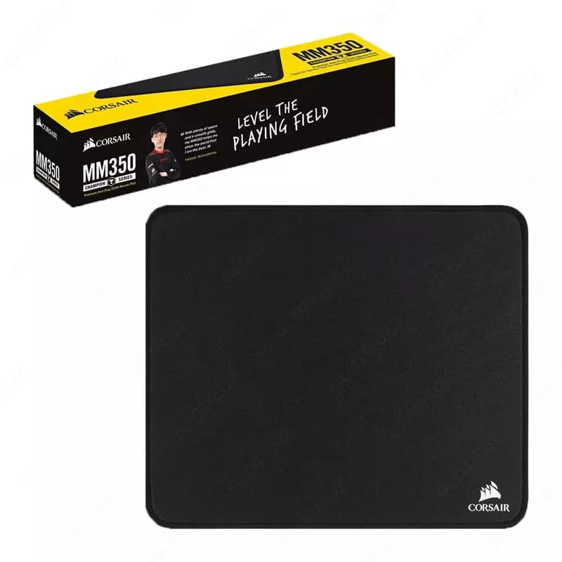 Настольный коврик для мыши ”Corsair” MM350, 320x270x5 мм (Арт. - 6103) Black — 4
