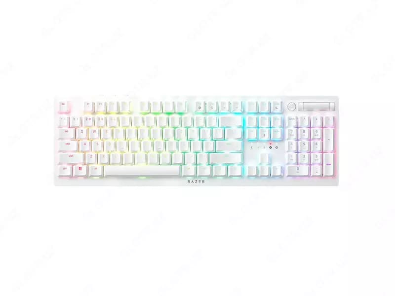 Игровая клавиатура (проводная) ”Razer” DeathStalker V2 Pro Tenkeyless, USB, RGB, Red Switch (Арт. - 07259) White — 1