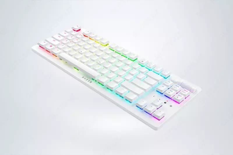 Игровая клавиатура (проводная) ”Razer” DeathStalker V2 Pro Tenkeyless, USB, RGB, Red Switch (Арт. - 07259) White — 2