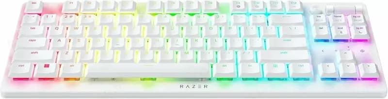 Игровая клавиатура (проводная) ”Razer” DeathStalker V2 Pro Tenkeyless, USB, RGB, Red Switch (Арт. - 07259) White — 3