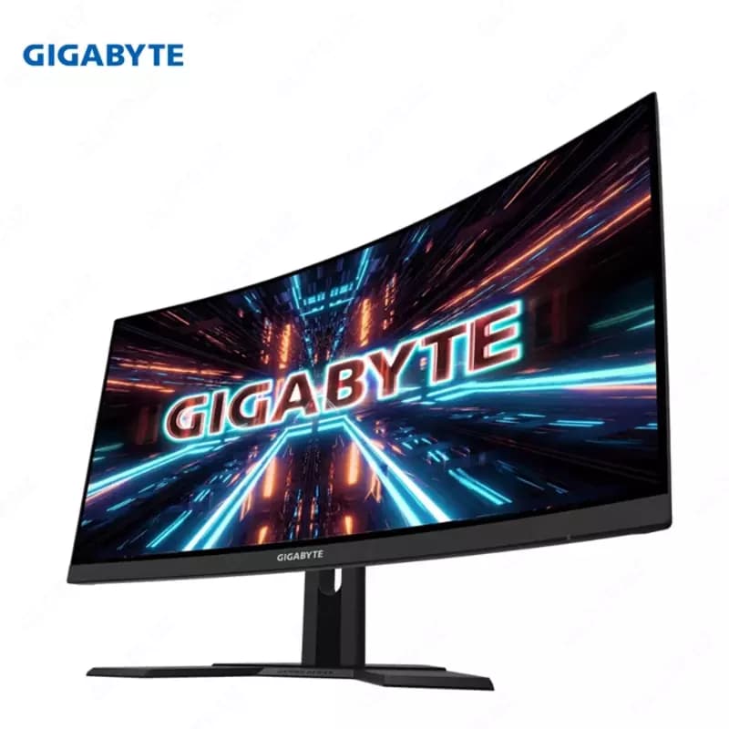 Монитор Gigabyte - 27” G27QC A-EK Curved Gaming Monitor, VA, 165hz, 1mc, QHD (2560x1440) 2K, HDMI, DisplayPort, Speaker, Black — 3