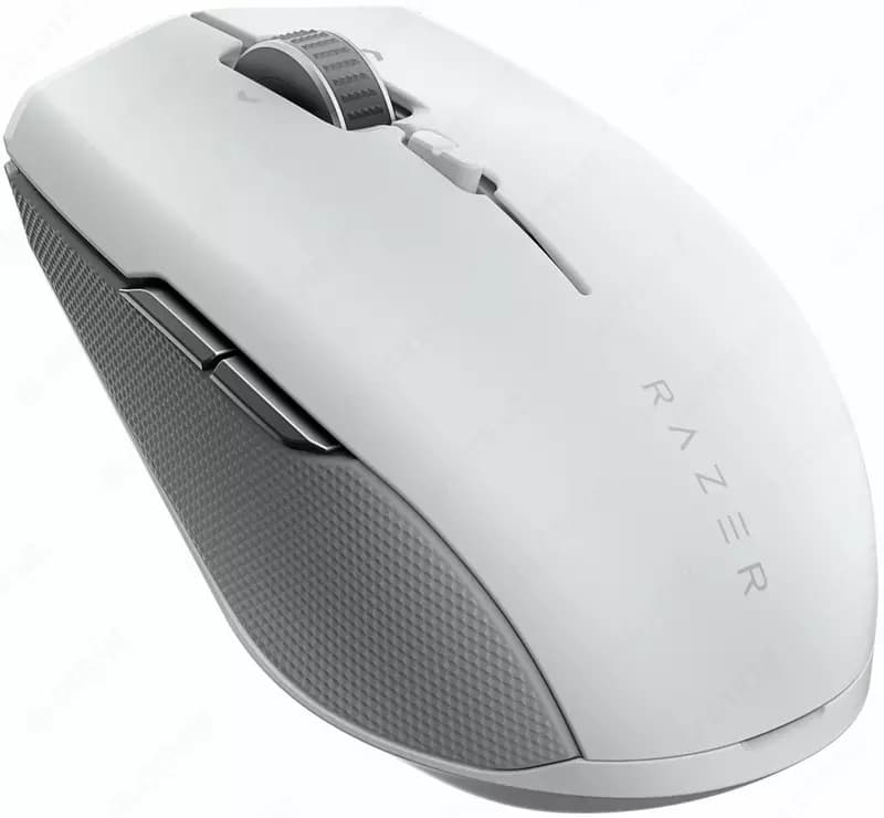 Игровая мышь (беспроводная) ”Razer” Pro Click Mini, Bluetooth, 12000dpi (Арт. - 08282) White/Gray — 2