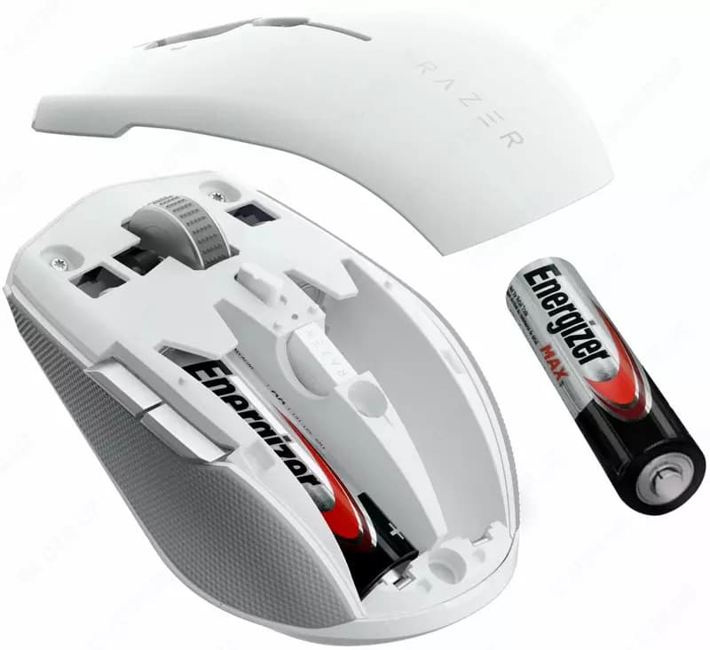 Игровая мышь (беспроводная) ”Razer” Pro Click Mini, Bluetooth, 12000dpi (Арт. - 08282) White/Gray — 7