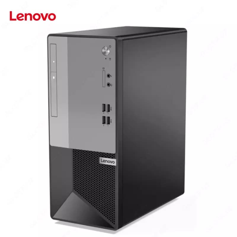 Компьютер белой сборки Lenovo V50T-13IMB (Core i3-10100/ DDR4 4GB/ HDD 1TB/ DVD-RW/ Keyboard+mouse/ DOS/ RU) Black (без монитора) — 1