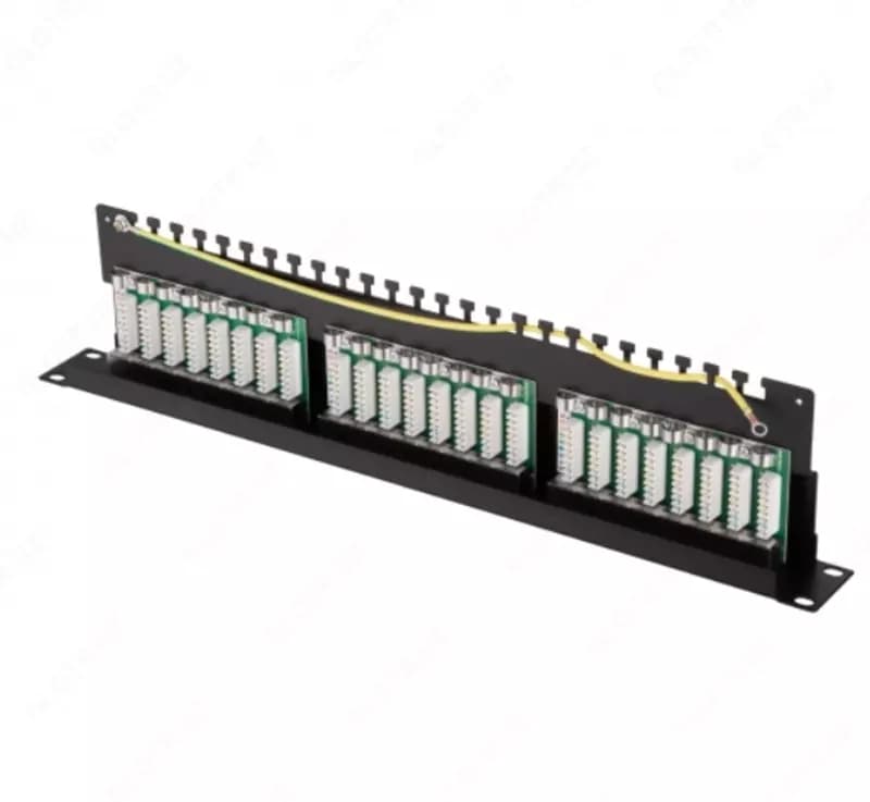 Патч-панель 2E FTP 5e Cat. 24-port арт (2E-PPNL5E-FTP-24) — 2