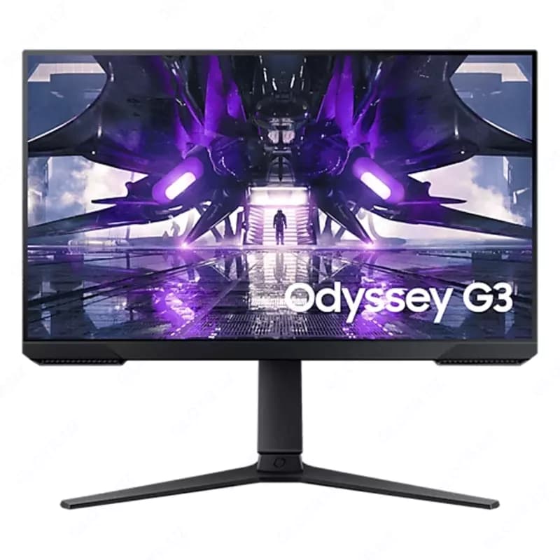 Монитор Samsung - 24” LS24AG302NIXCI Odyssey G3 Gaming Monitor, VA, 144Hz, 1mc, FHD (1920x1080), HDMI, Black (маркировка) — 1