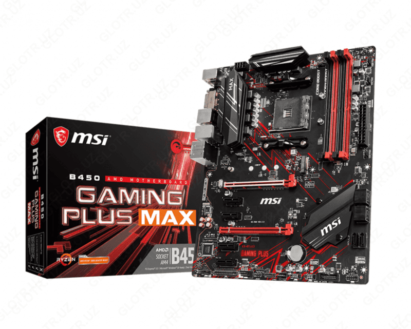 MB MSI AMD AM4 B450 Gaming PLUS MAX DDR4 — 1