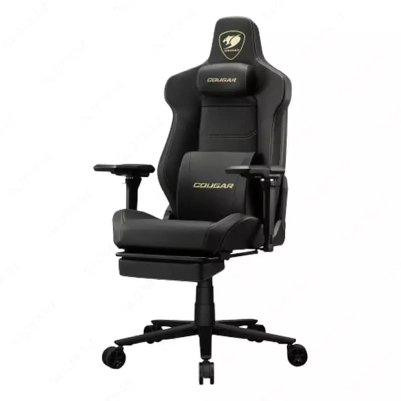 Игровое компьютерное кресло ”Cougar” Armor EVO М Gold (Арт. - 46158) Черное/золотистое — 4