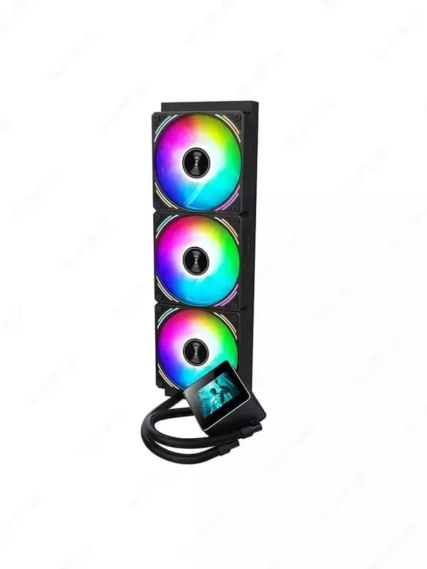 Система жидкостного охлаждения процессора ”Huntkey” Elexir V360, LGA1700, Black (Арт. - 09273) — 2