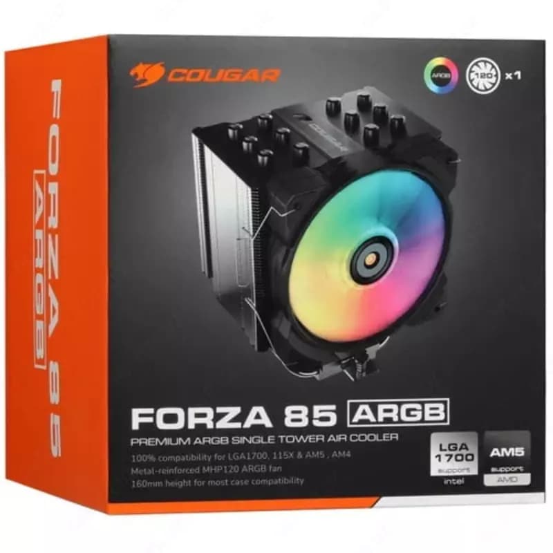 Кулер для процессора (воздушный) ”Cougar” Forza 85 ARGB (Арт. - 09249) — 3