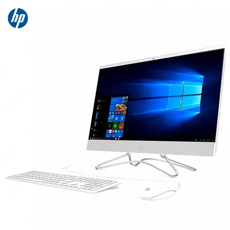 Моноблок HP 24-dp1018ur (Intel i3-1115G4/ DDR4 4GB/ HDD 1000GB/ 23,8 FHD IPS/ Intel UHD Graphics 630/ No DVD/ key + mouse/ RU) White — 2