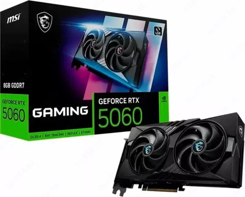 Видеокарта MSI GeForce RTX 5060 GAMING OC 8GB — 1
