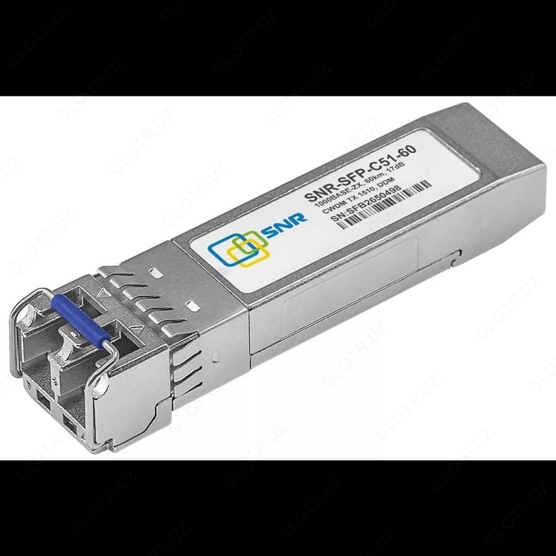 Модуль SFP CWDM оптический, дальность до 60км (17dB), 1510нм — 1