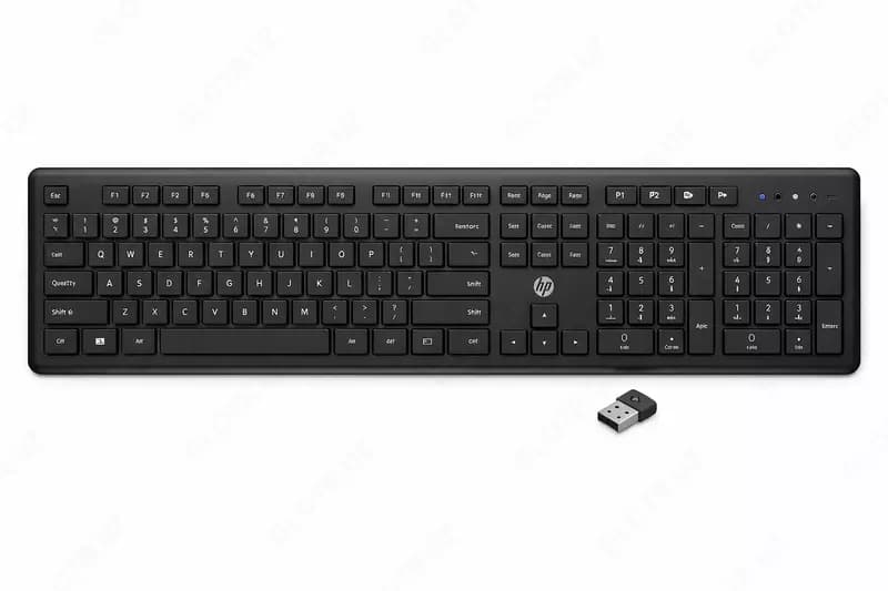 Клавиатура HP 450 BLK Programmable Wireless Keyboard EMEA (4R184AA) — 1