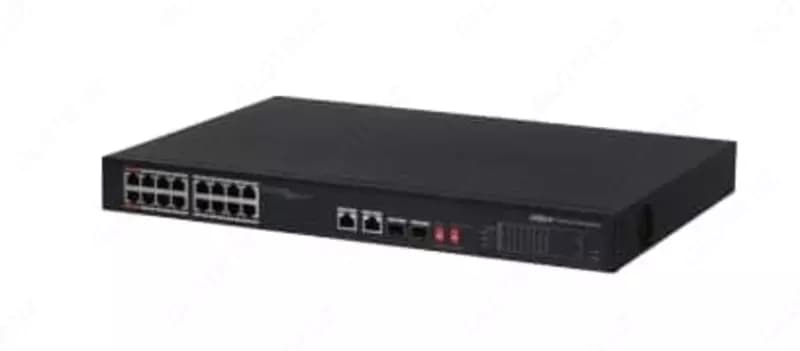 24-х портовый коммутатор DAHUA DH-PFS3125-24ET-190 (24-PoE коммутатор-SWITCH) — 2