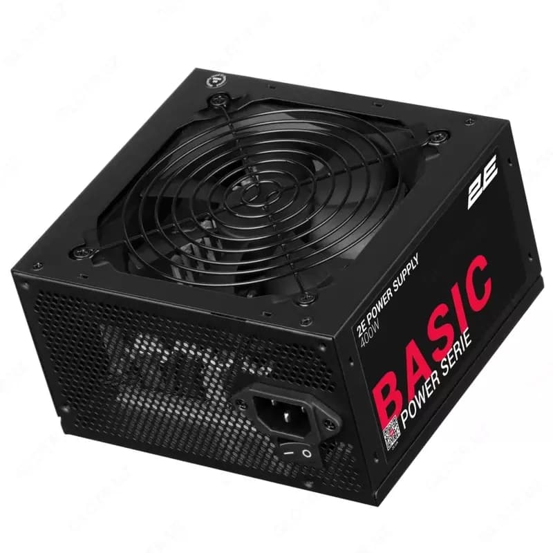 Блок питания 2E BASIC POWER (500W), 230V, 80%, APFC, 120мм, MB(20+4), CPU(4+4), 4xSATA, 2xPCIe(6+2), — 1
