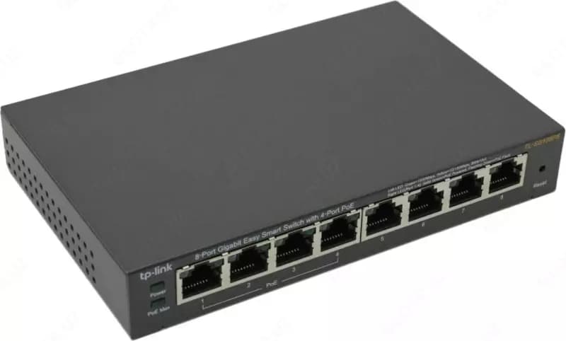 TL-SG108PE 8-Port Gigabit Easy Smart Switch with 4-Port PoE+ — 1