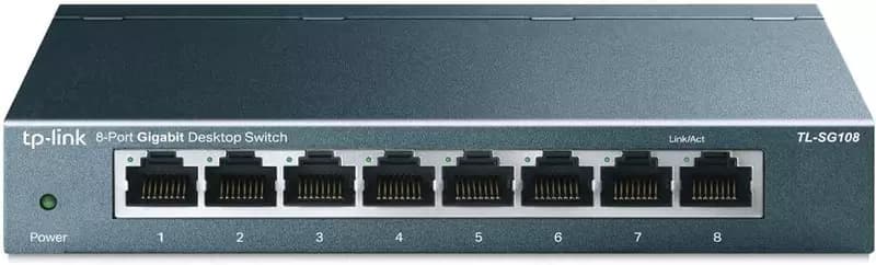 TL-SG108PE 8-Port Gigabit Easy Smart Switch with 4-Port PoE+ — 2