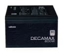 Блок питания Zalman Decamax (600W) 85%, 80 Plus, 120мм, 1xMB 24pin(20+4), 1xCPU 8pin(4+4), 3xMolex, 6xSATA, 2xPCIe 8pin(6+2),ZM600-LX3