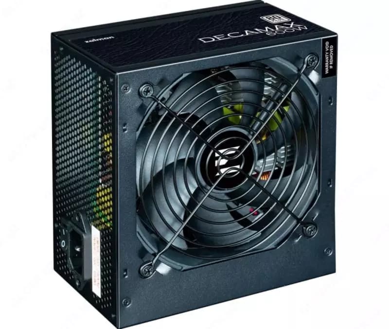 Блок питания Zalman Decamax (600W) 85%, 80 Plus, 120мм, 1xMB 24pin(20+4), 1xCPU 8pin(4+4), 3xMolex, 6xSATA, 2xPCIe 8pin(6+2),ZM600-LX3 — 4
