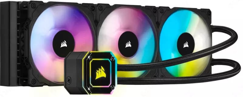 Система охлаждения Corsair iCUE H150i Elite Capellix 360mm (LGA1700) — 1