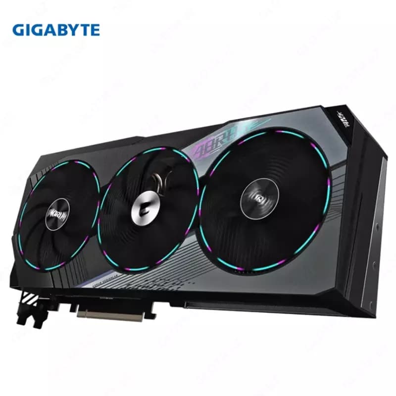 Видеокарта Gigabyte - 12GB GeForce RTX 4070Ti AORUS MASTER GV-N407TAORUS M-12GD — 3