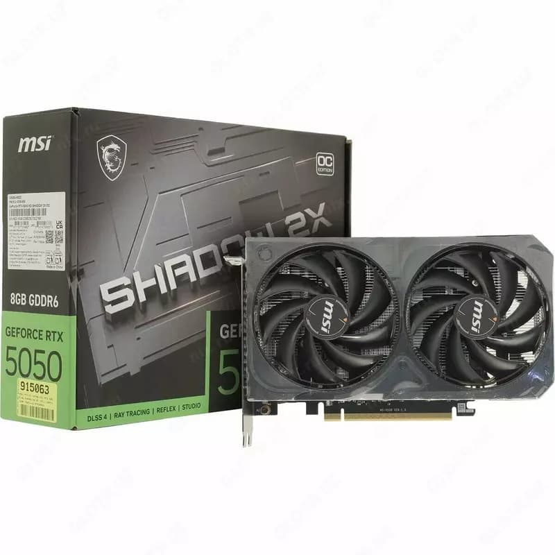 Видеокарта MSI GeForce RTX5050 SHADOW 2X OC 8GB — 1