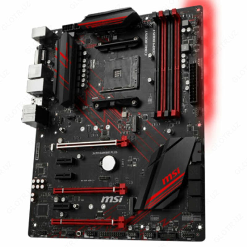 Материнская плата MB MSI AMD AM4 X470 Gaming Plus DDR4 — 2