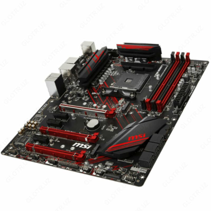 Материнская плата MB MSI AMD AM4 X470 Gaming Plus DDR4 — 3