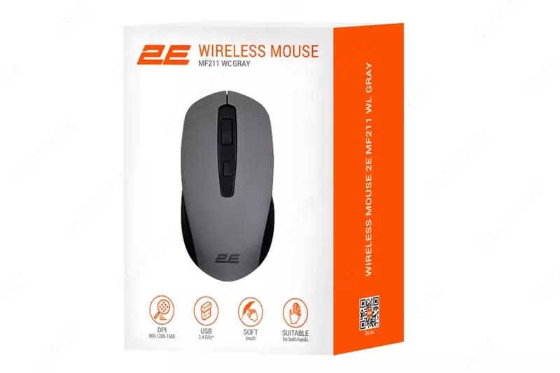 Беспроводная мышь ”2Е” MF211 WL USB Серая — 4