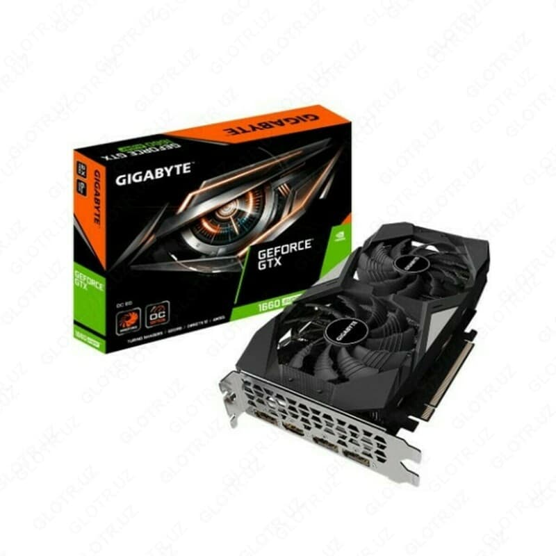GigaByte - 6GB GTX1660 Super OC GDDR5 GV-N166SOC-6GD 192bit — 1