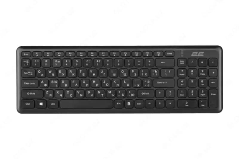 Беспроводная клавиатура ”2Е” KS230 Slim WL USB черная — 1
