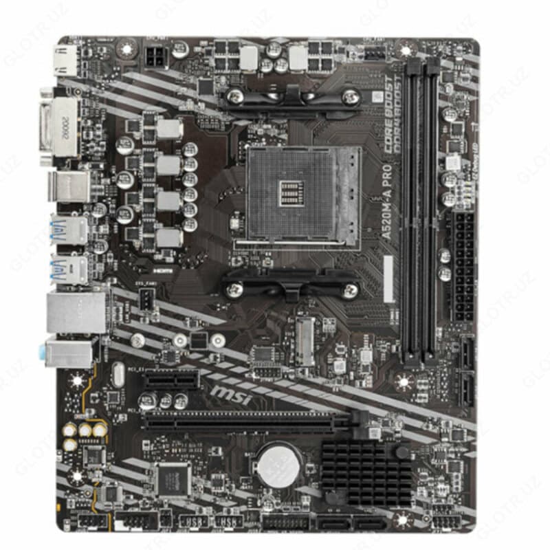 Материнская плата MB MSI AMD AM4 A520-A Pro DDR4 — 1