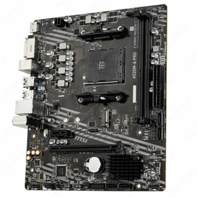 Материнская плата MB MSI AMD AM4 A520-A Pro DDR4 — 2