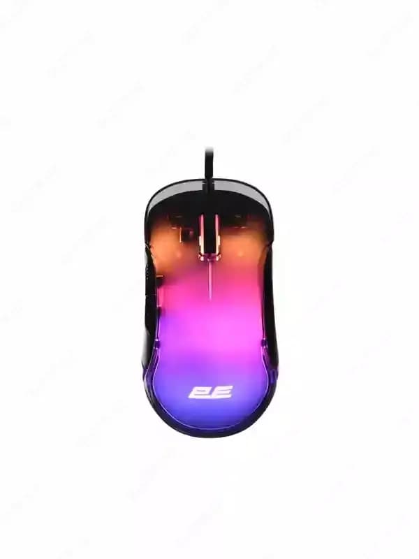 Мышь игровая 2E Gaming MG345 Transparent, RGB USB Black — 1