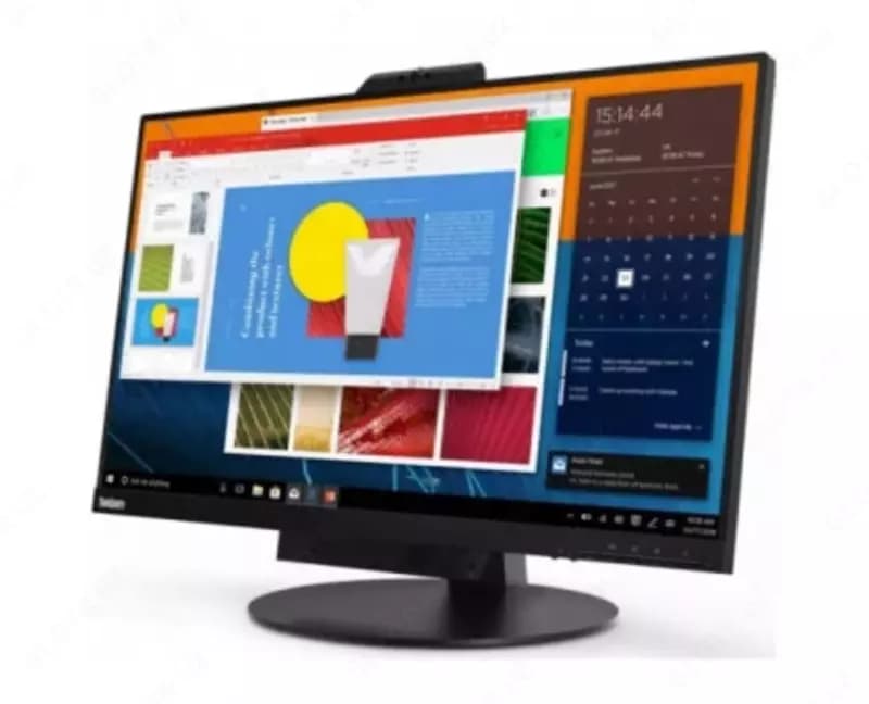 Монитор Lenovo ThinkCentre TIO 27" QHD, tilt, swivel, pivot, lift [11JHRAT1EU] — 1