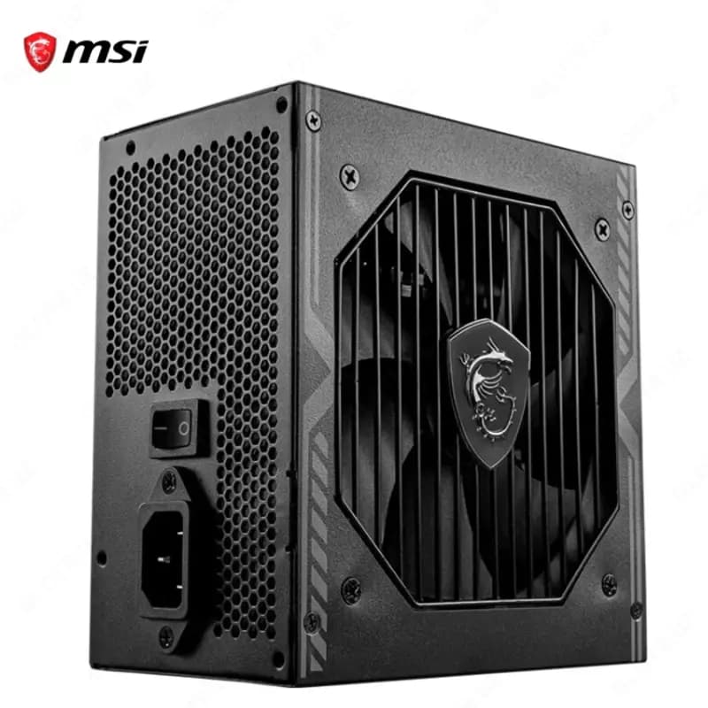 Блок питания MSI MAG A650BN, 80 Plus Bronze, 650 Watt Power Supply — 5