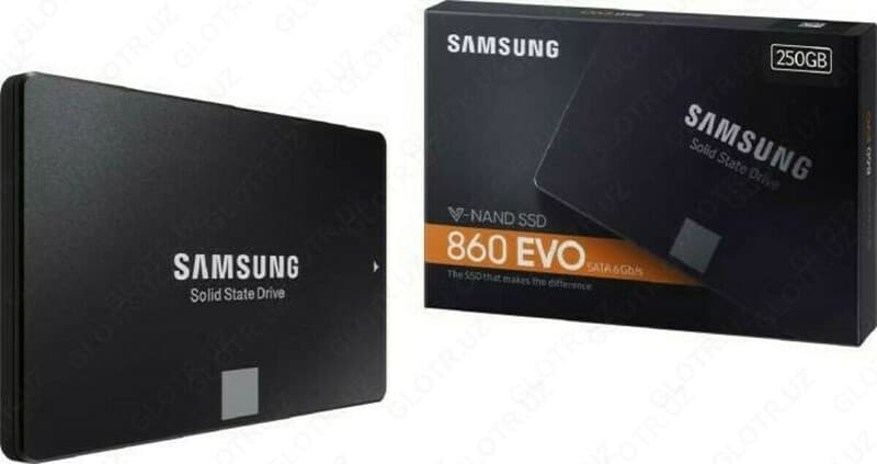 SSD Samsung 250Gb 860 EVO 2,5” SATA III (MZ-76E250B/CN) — 1