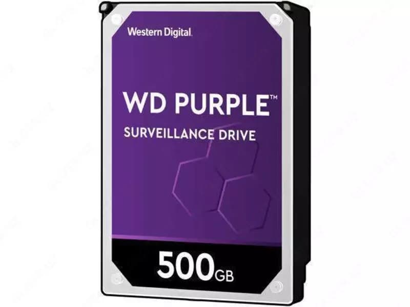 WD Purple WD05PURX-78 — HDD 500 GB для видеонаблюдения (24/7) — 1